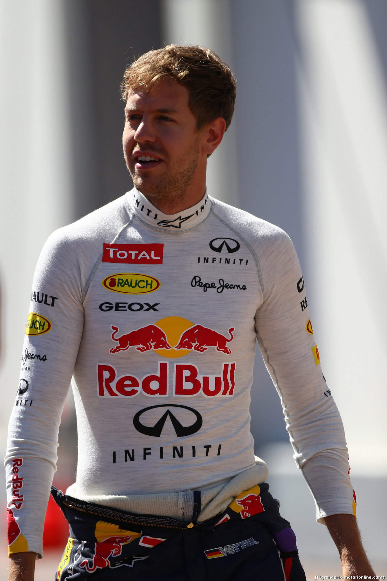 GP MONACO, 24.05.2014- Prove Libere 3, Sebastian Vettel (GER) Red Bull Racing RB10