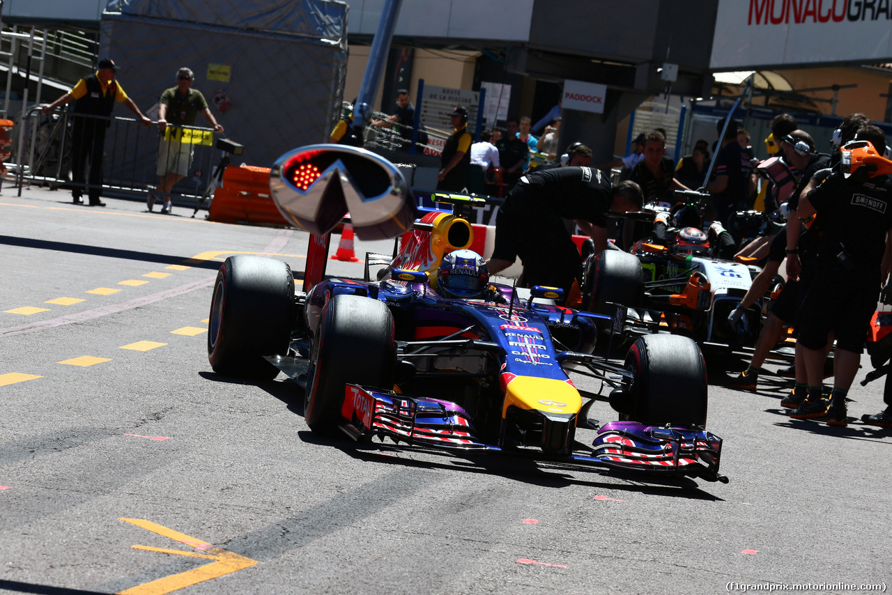 GP MONACO, 24.05.2014- Prove Libere 3, Daniel Ricciardo (AUS) Red Bull Racing RB10