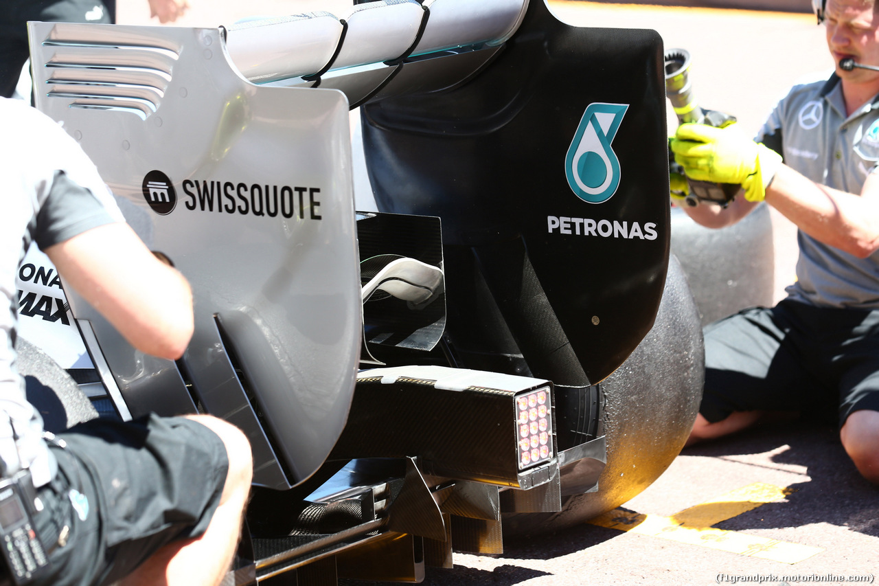 GP MONACO, 24.05.2014- Prove Libere 3, Mercedes AMG F1 W05