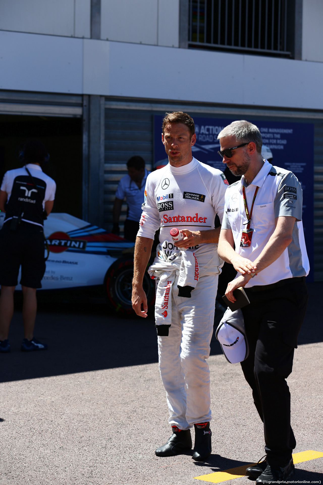 GP MONACO, 24.05.2014- Qualifiche, Jenson Button (GBR) McLaren Mercedes MP4-29