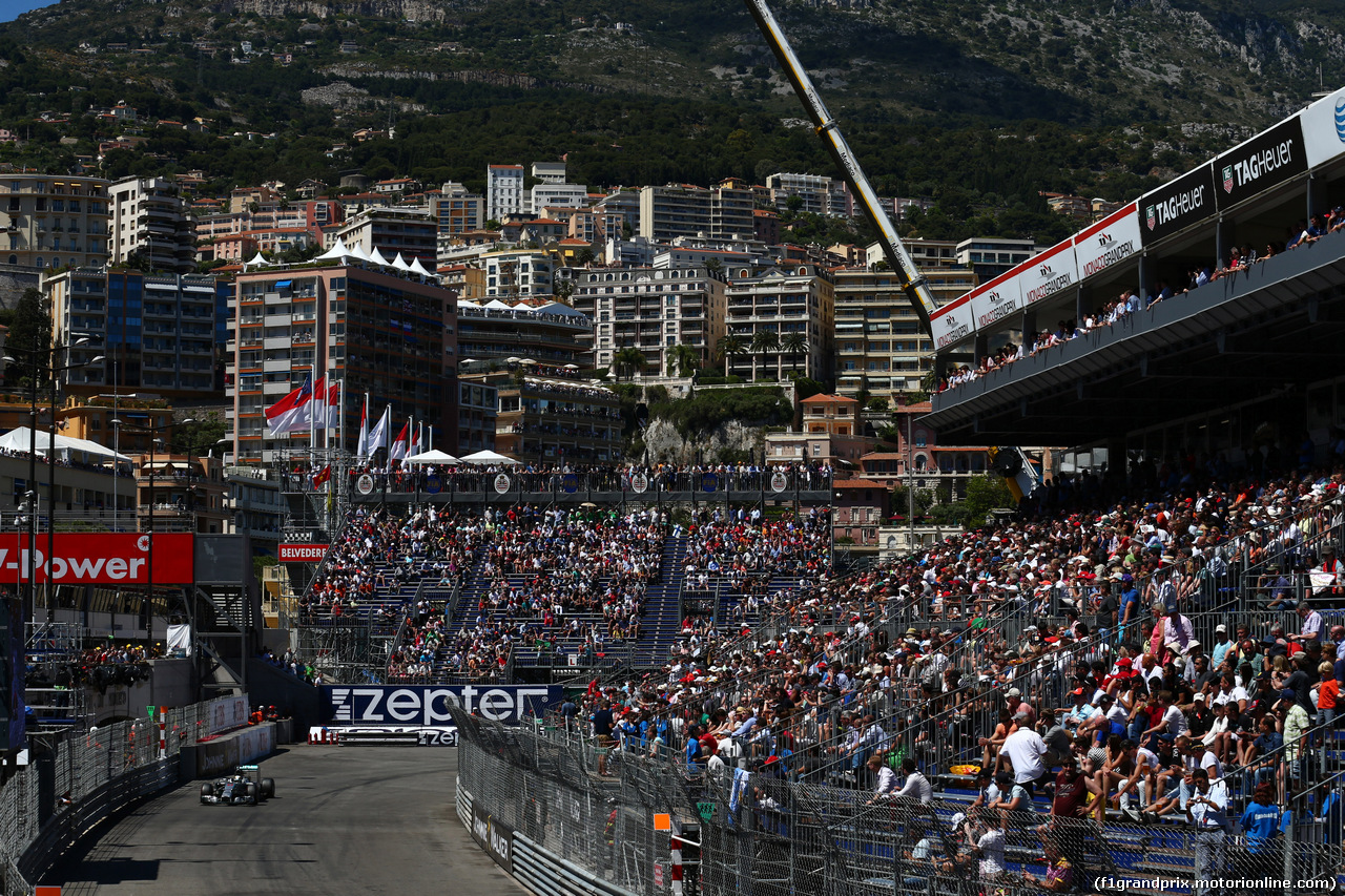 GP MONACO, 24.05.2014- Qualifiche, Lewis Hamilton (GBR) Mercedes AMG F1 W05