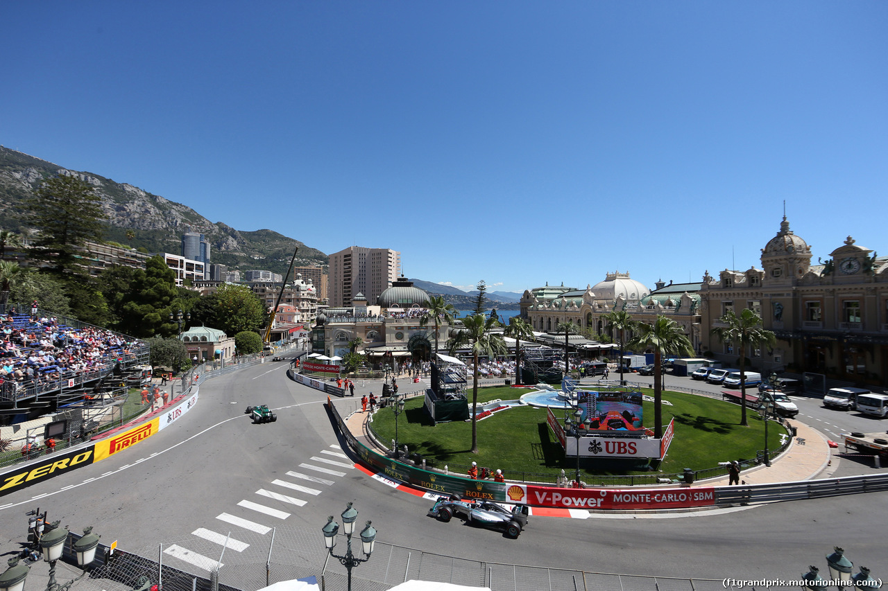 GP MONACO, 24.05.2014- Qualifiche, Lewis Hamilton (GBR) Mercedes AMG F1 W05
