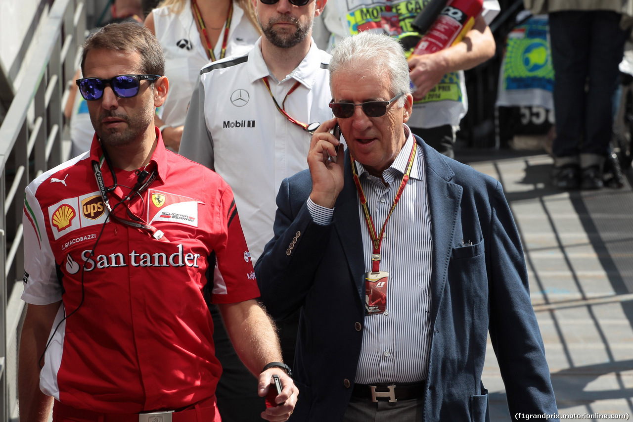 GP MONACO, 24.05.2014- Qualifiche, Piero Ferrari (ITA) Vice-President Ferrari