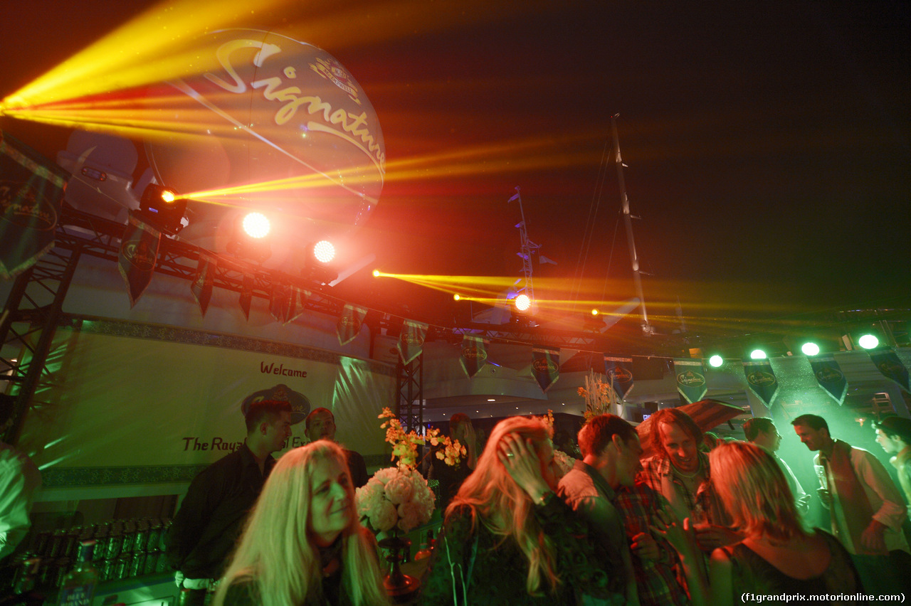 GP MONACO, 22.05.2014- The Signature Monaco Party on the Indian Empress Boat.