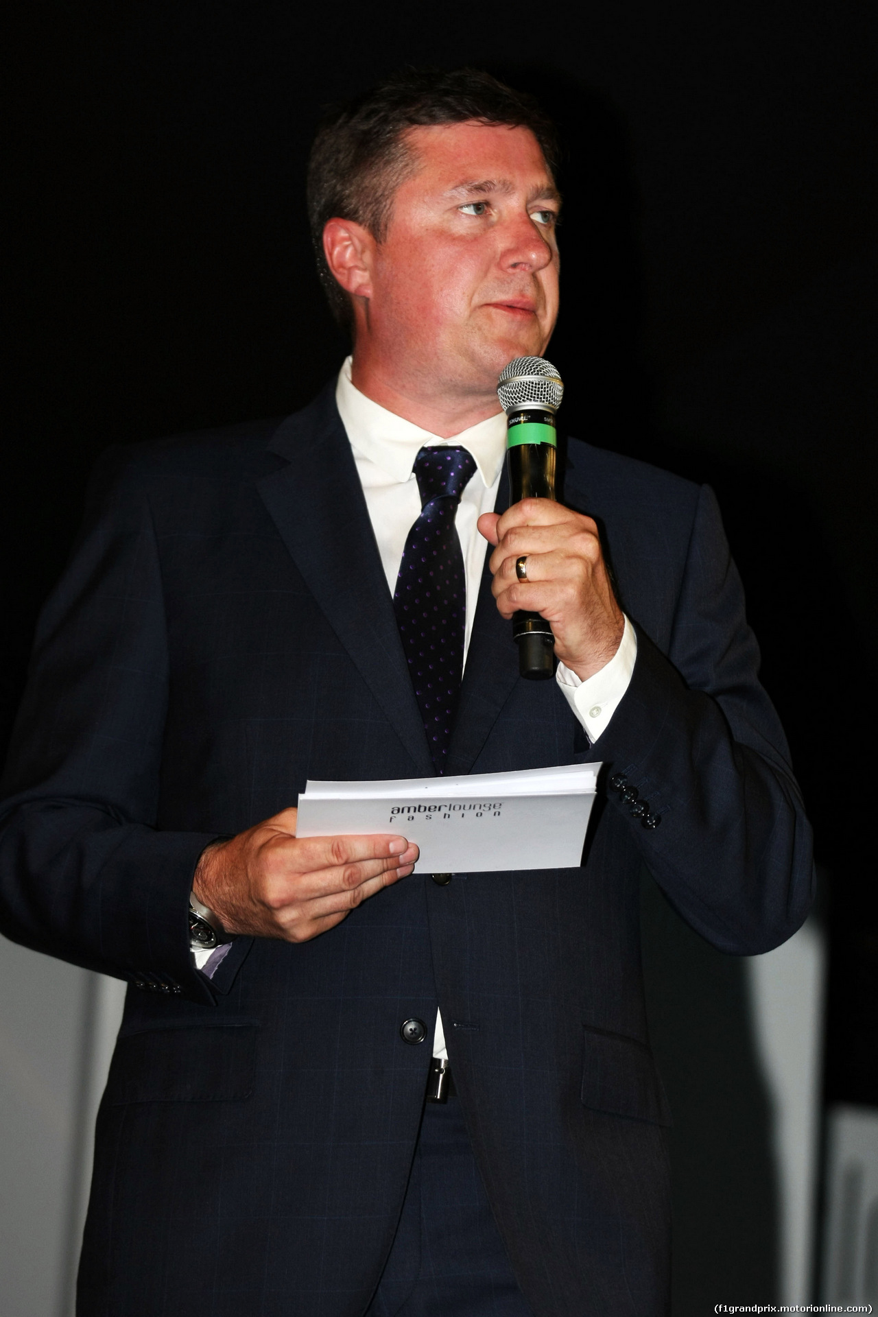 GP MONACO, David Croft (GBR) Sky Sports Commentator at the Amber Lounge Fashion Show.
23.05.2014. Formula 1 World Championship, Rd 6, Monaco Grand Prix, Monte Carlo, Monaco, Venerdi'.