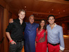 GP MONACO, 22.05.2014- (L to R): Nico Hulkenberg (GER) Sahara Force India F1 with Dr. Vijay Mallya (IND) Sahara Force India F1 Team Owner e Sergio Perez (MEX) Sahara Force India F1 at the Signature Monaco Party on the Indian Empress Boat.