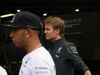 GP MONACO, 23.05.2014- Lewis Hamilton (GBR) Mercedes AMG F1 W05 e Nico Rosberg (GER) Mercedes AMG F1 W05