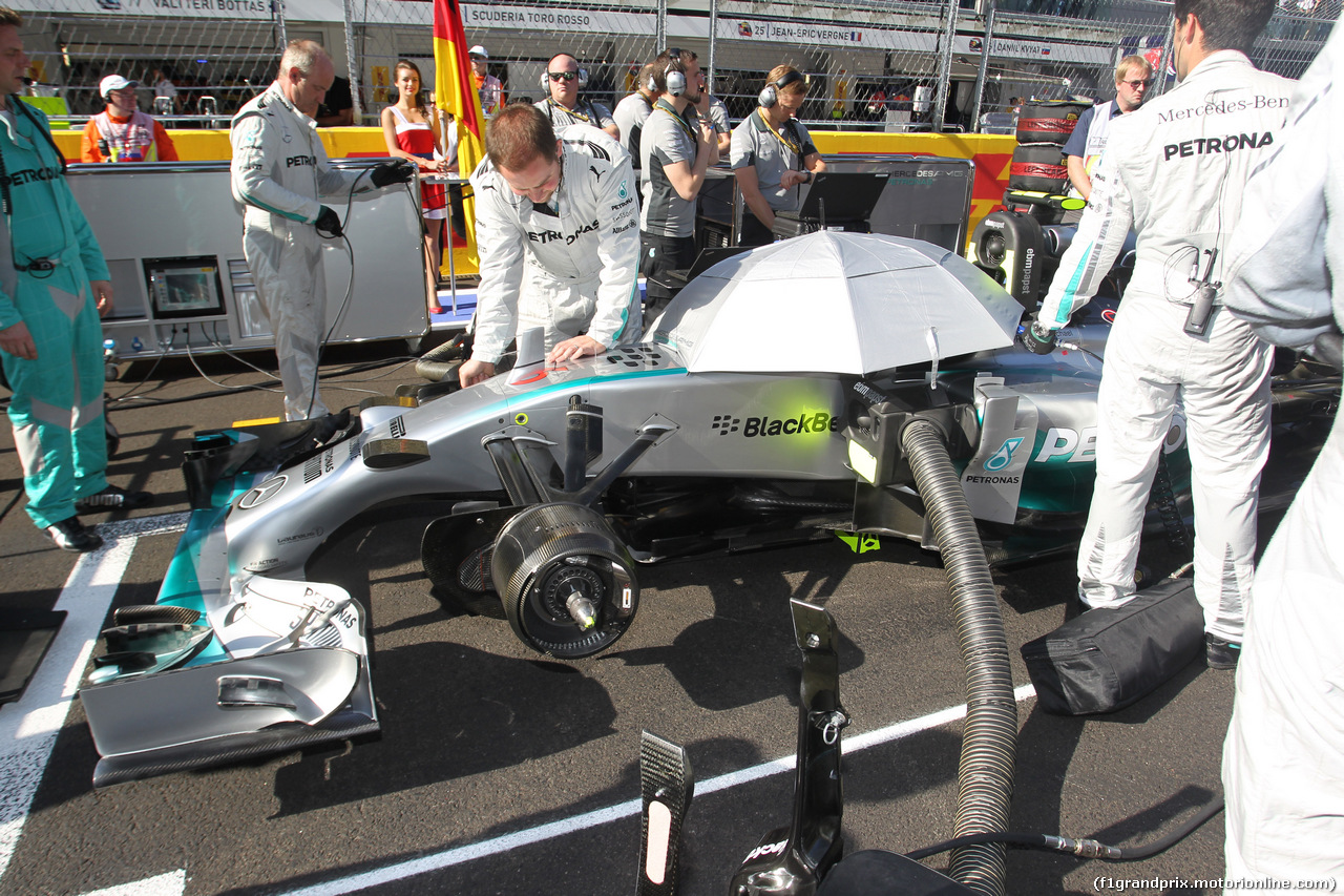GP RUSSIA, 12.10.2014- Gara, Nico Rosberg (GER) Mercedes AMG F1 W05