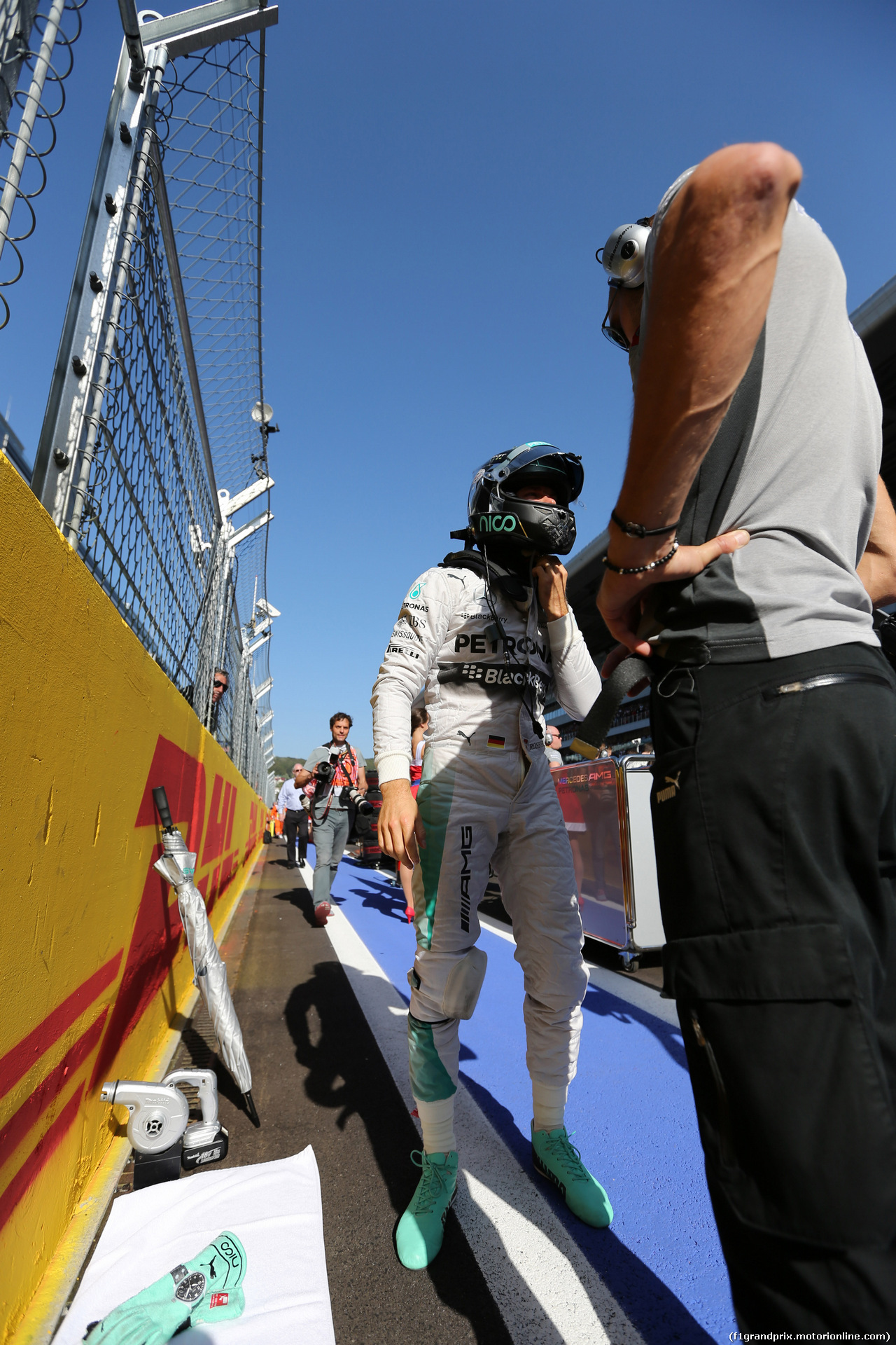 GP RUSSIA, 12.10.2014- Gara, Nico Rosberg (GER) Mercedes AMG F1 W05