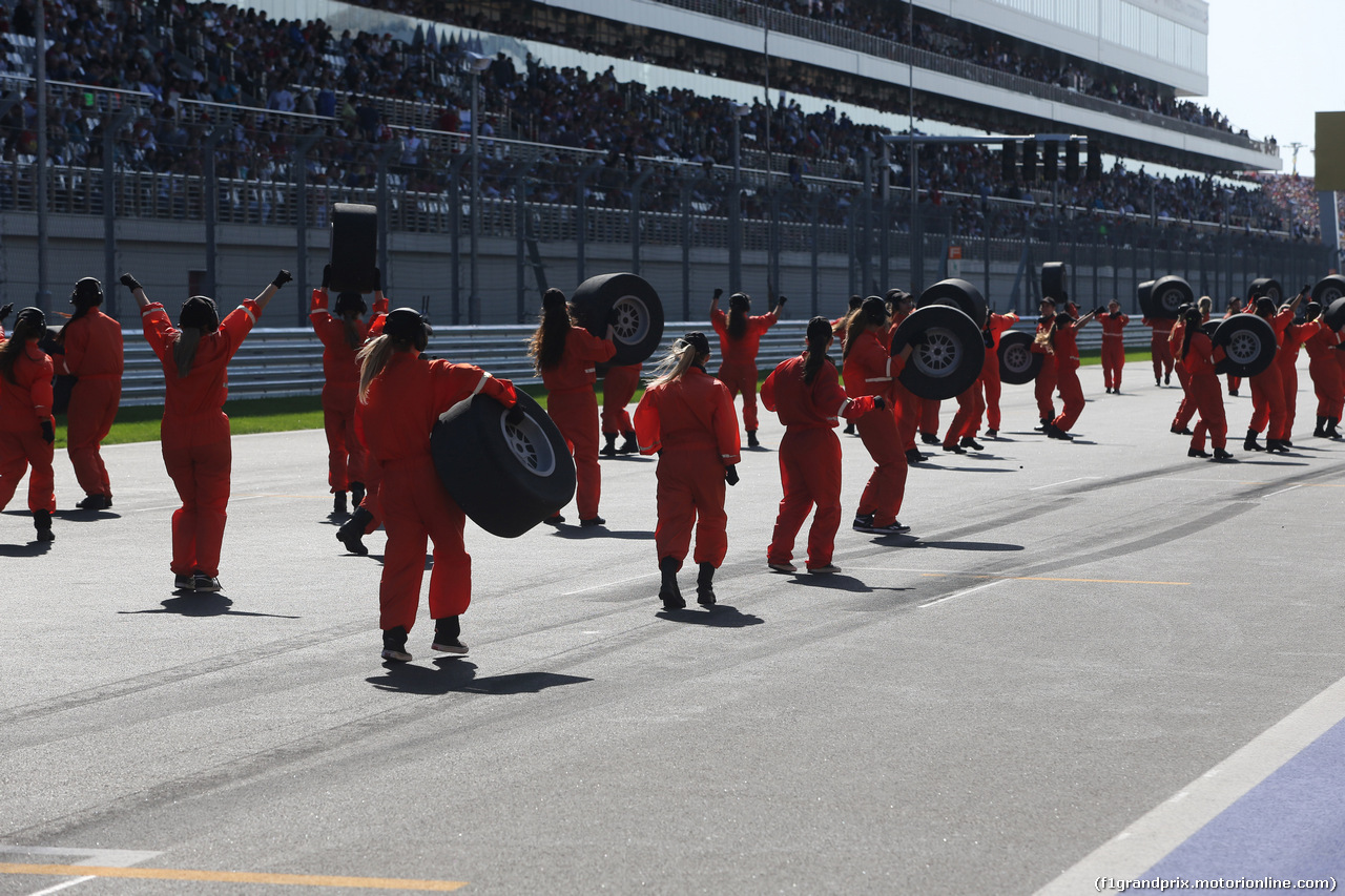 GP RUSSIA, 12.10.2014- The Russian GP Open cerimony