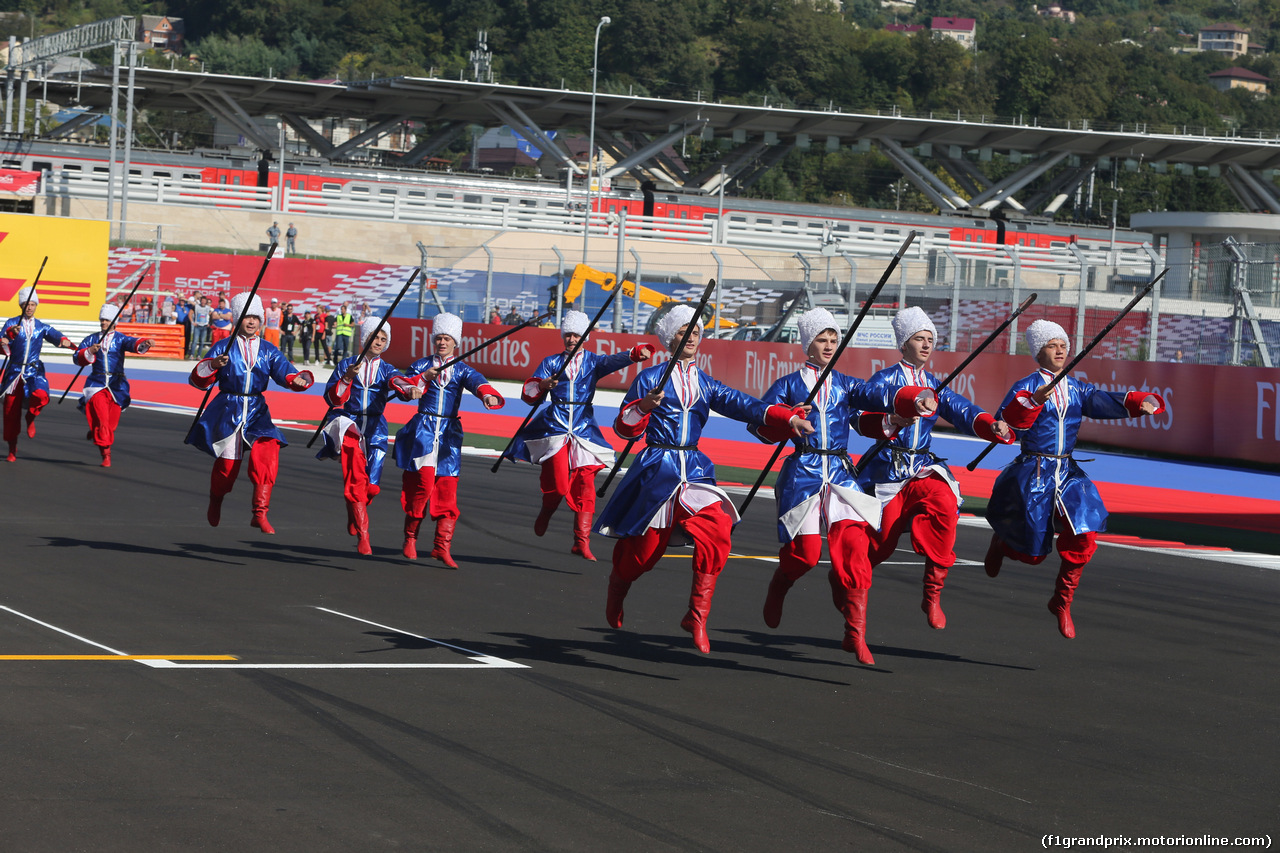 GP RUSSIA, 12.10.2014- The Russian GP Open cerimony