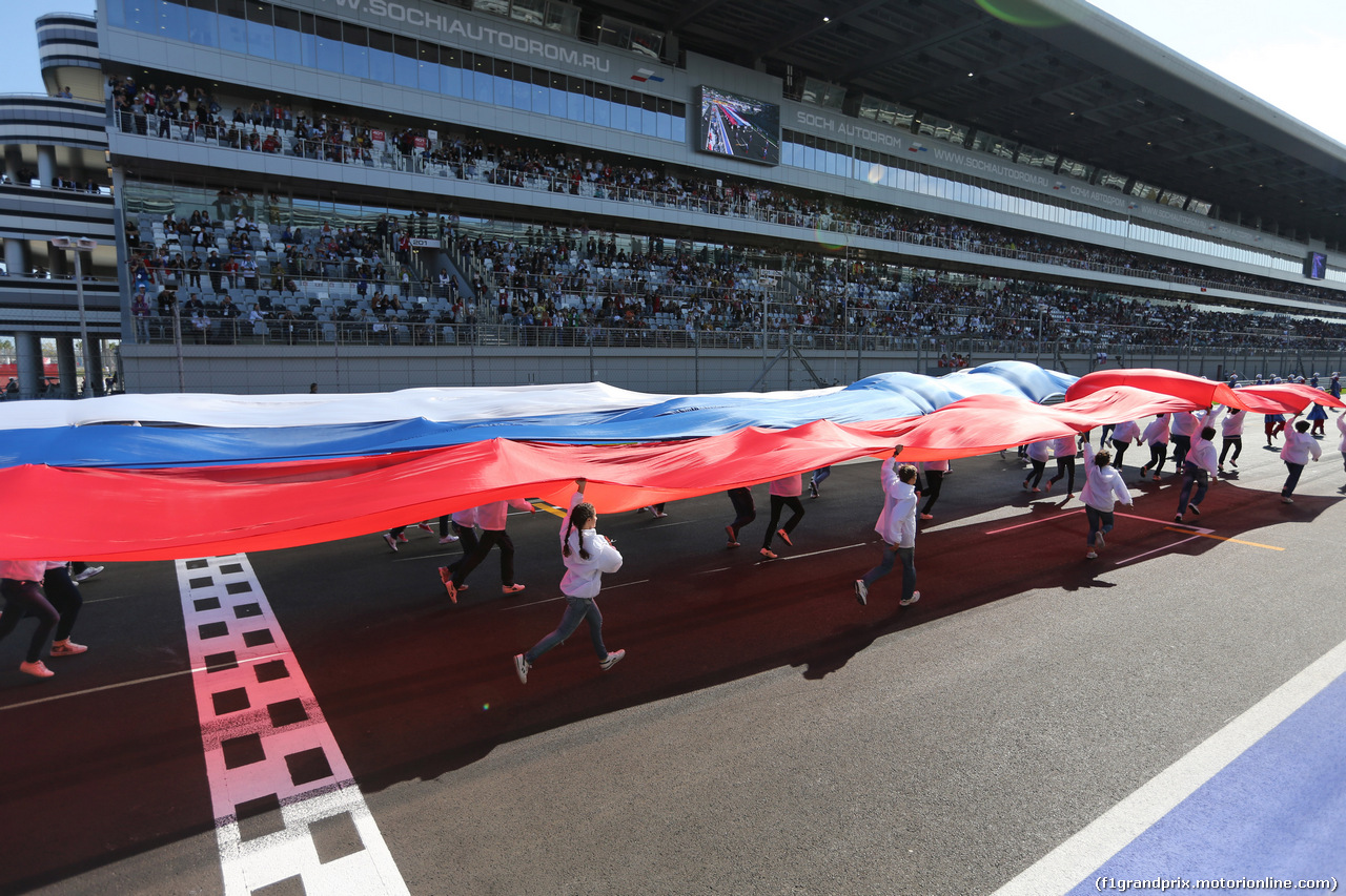 GP RUSSIA, 12.10.2014- The Russian GP Open cerimony