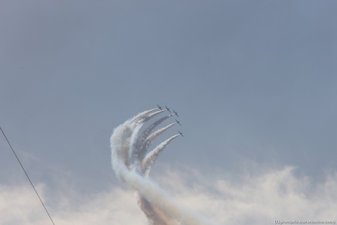 GP RUSSIA, 12.10.2014- Atmosphere: air show