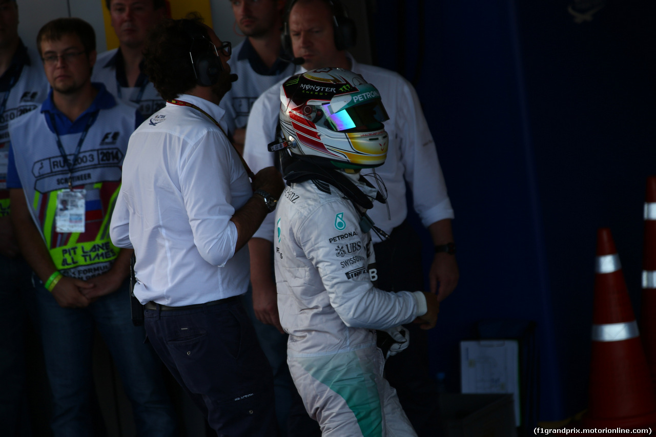GP RUSSIA, 12.10.2014- Gara, Lewis Hamilton (GBR) Mercedes AMG F1 W05
