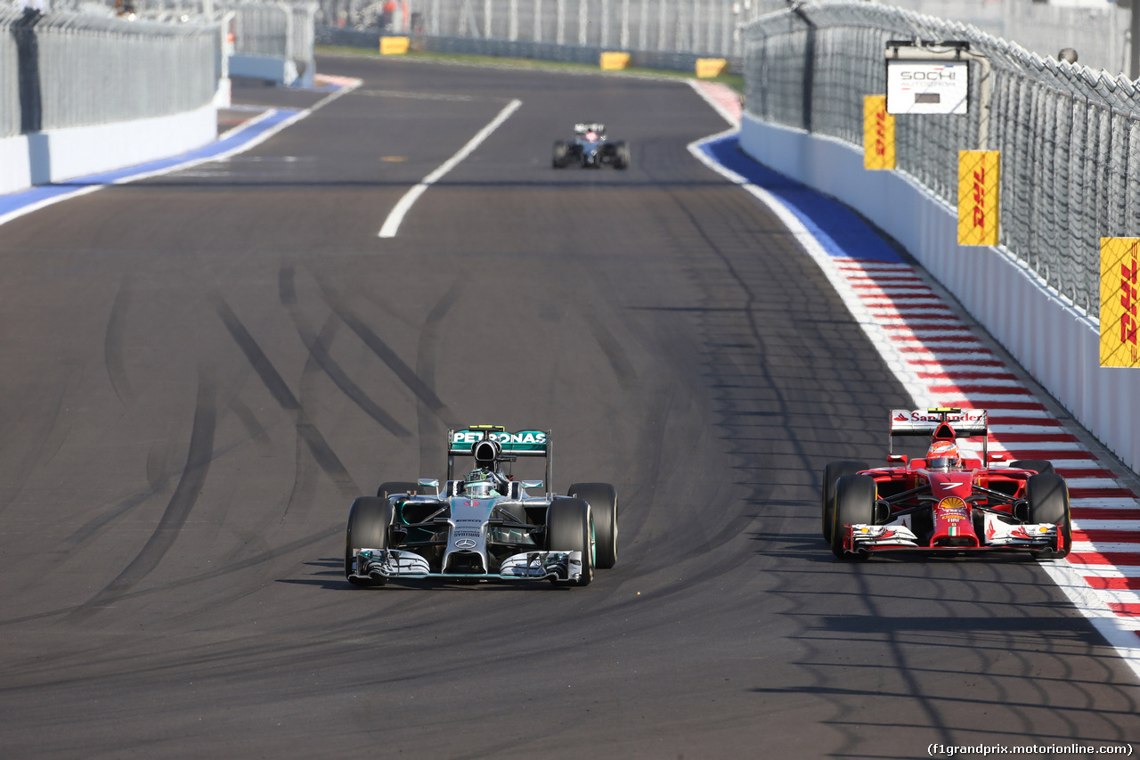 GP RUSSIA, 12.10.2014- Gara, Nico Rosberg (GER) Mercedes AMG F1 W05