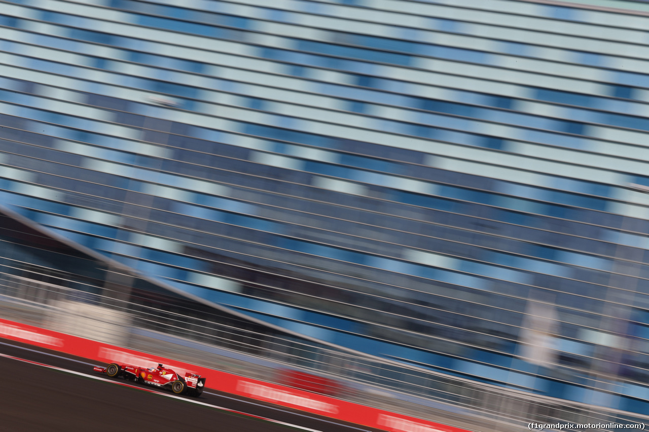 GP RUSSIA, 12.10.2014- Gara, Fernando Alonso (ESP) Ferrari F14T