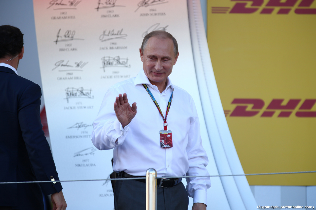 GP RUSSIA, 12.10.2014- Vladimir Putin (RUS) President of Russian Federation