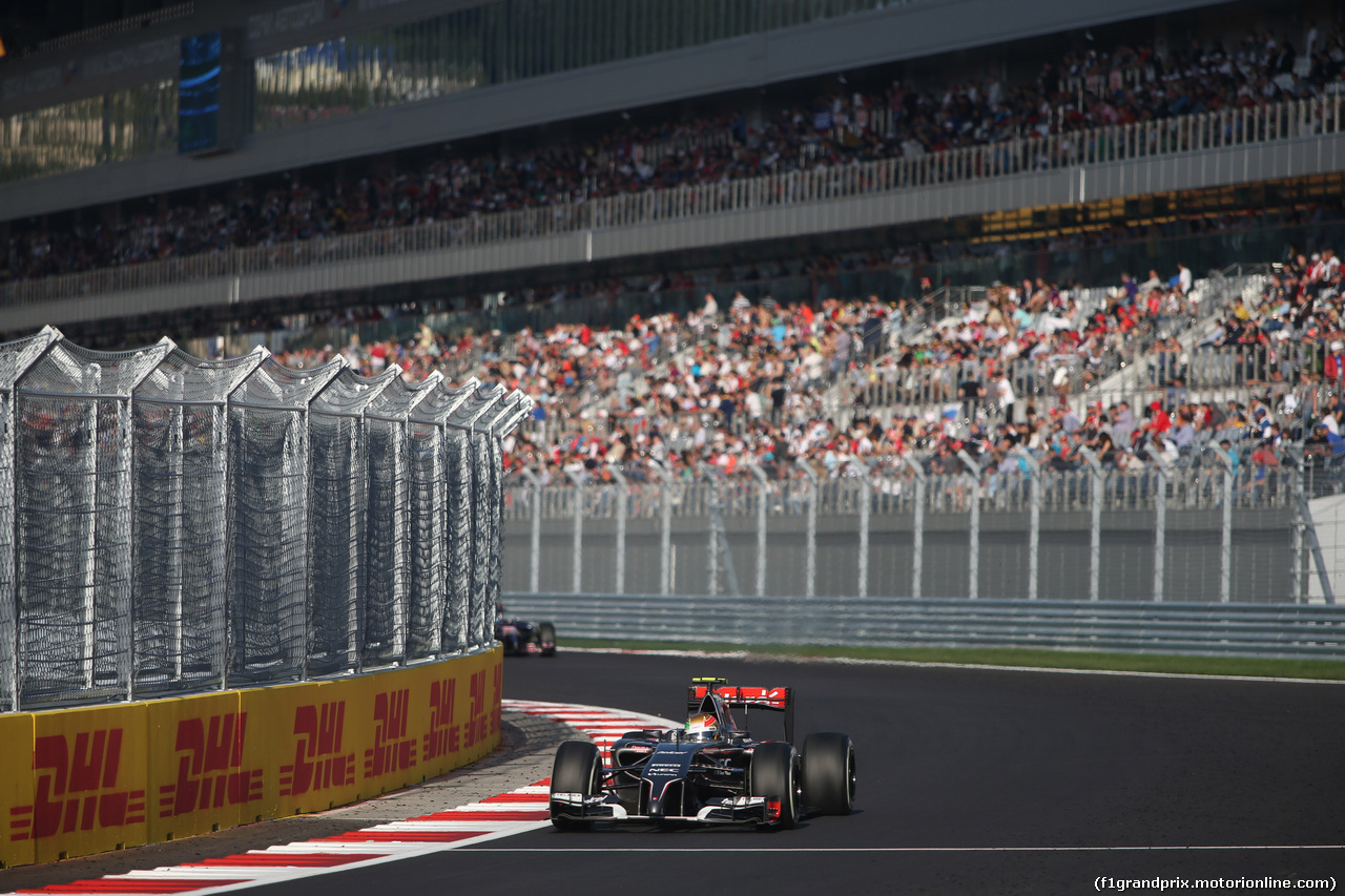 GP RUSSIA, 12.10.2014- Gara, Daniil Kvyat (RUS) Scuderia Toro Rosso STR9