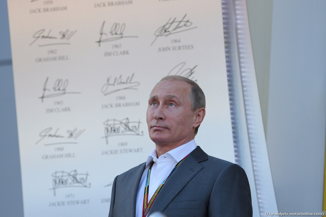 GP RUSSIA, 12.10.2014- Vladimir Putin (RUS) President of Russian Federation
