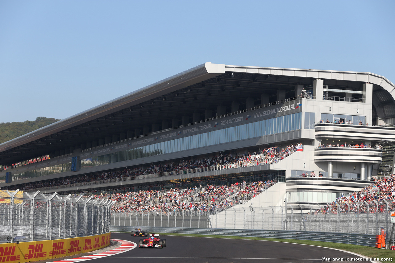 GP RUSSIA, 12.10.2014- Gara, Fernando Alonso (ESP) Ferrari F14T