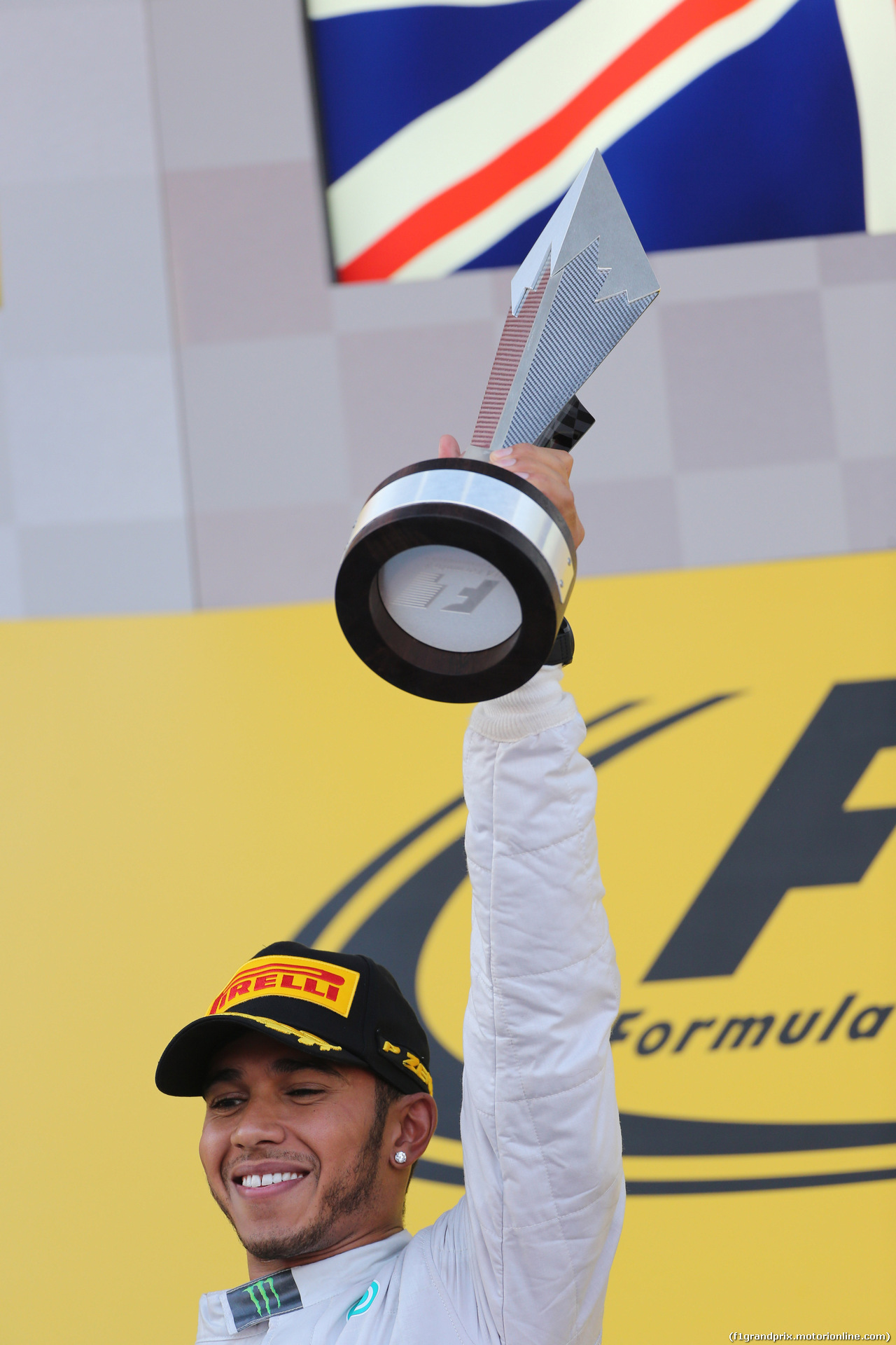 GP RUSSIA, 12.10.2014- Podium, winner Lewis Hamilton (GBR) Mercedes AMG F1 W05