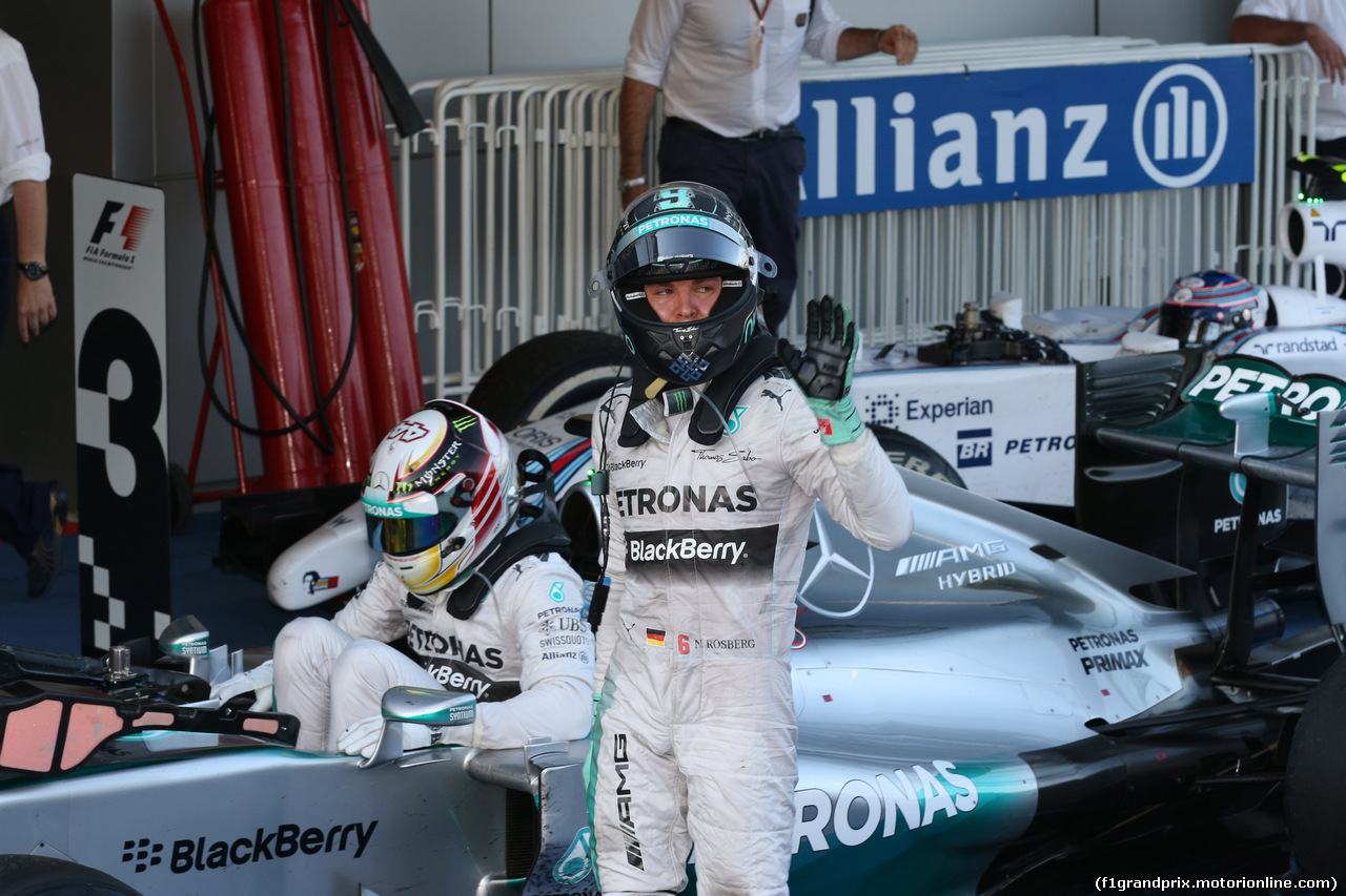 GP RUSSIA, 12.10.2014- Gara, Nico Rosberg (GER) Mercedes AMG F1 W05