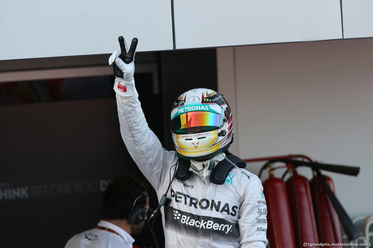 GP RUSSIA, 12.10.2014- Gara, Lewis Hamilton (GBR) Mercedes AMG F1 W05