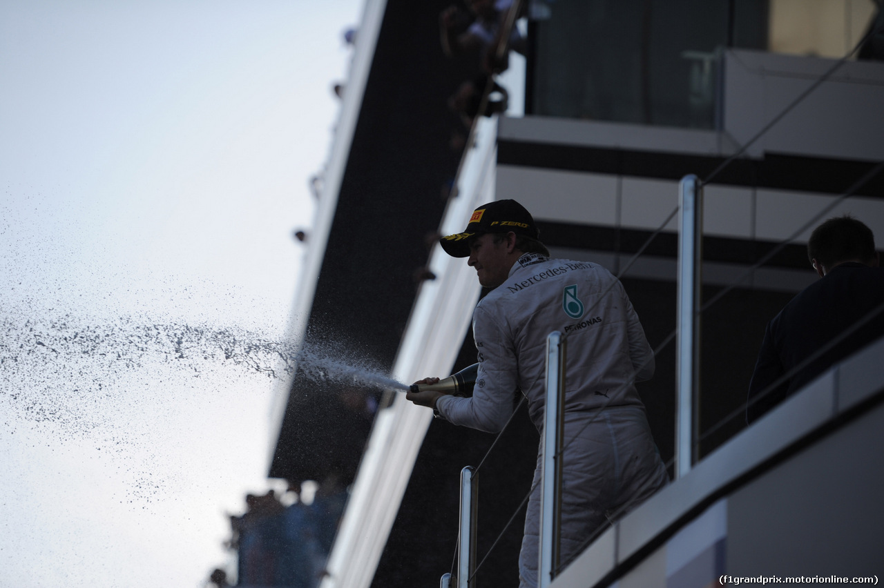 GP RUSSIA, 12.10.2014- Gara, Nico Rosberg (GER) Mercedes AMG F1 W05