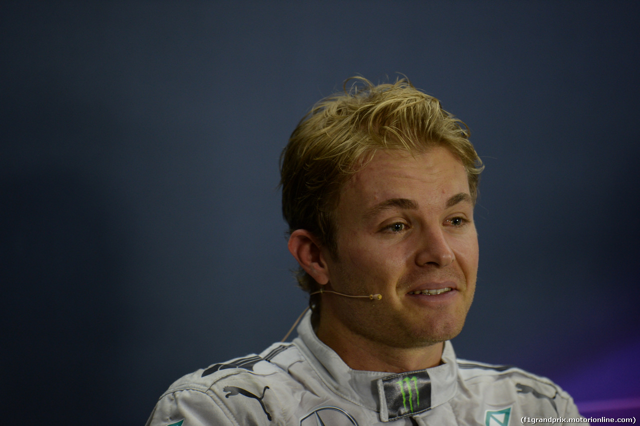 GP RUSSIA, 12.10.2014- After Gara Press Conference,  Nico Rosberg (GER) Mercedes AMG F1 W05 in the press conference