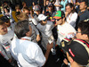 GP RUSSIA, 12.10.2014- Gara, All the driver on the grid talking with Pasquale Lattuneddu (ITA), FOM