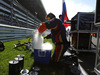 GP RUSSIA, 12.10.2014- Gara, Toro Rosso mechanic work with dry ice before the race