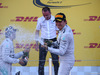 GP RUSSIA, 12.10.2014- Podium, winner Lewis Hamilton (GBR) Mercedes AMG F1 W05, 2nd Nico Rosberg (GER) Mercedes AMG F1 W05, 3rd Valtteri Bottas (FIN) Williams F1 Team FW36 with Paddy Lowe (GBR) Mercedes AMG F1 Executive Director,
