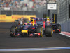 GP RUSSIA, 12.10.2014- Gara, Sebastian Vettel (GER) Infiniti Red Bull Racing RB10
