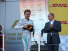 GP RUSSIA, 12.10.2014- Gara, Nico Rosberg (GER) Mercedes AMG F1 W05 e Vladimir Putin (RUS) President of Russian Federation