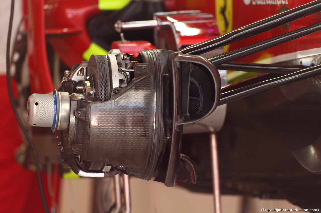 GP RUSSIA, 09.10.2014- Tech Detail of Ferrari F14T