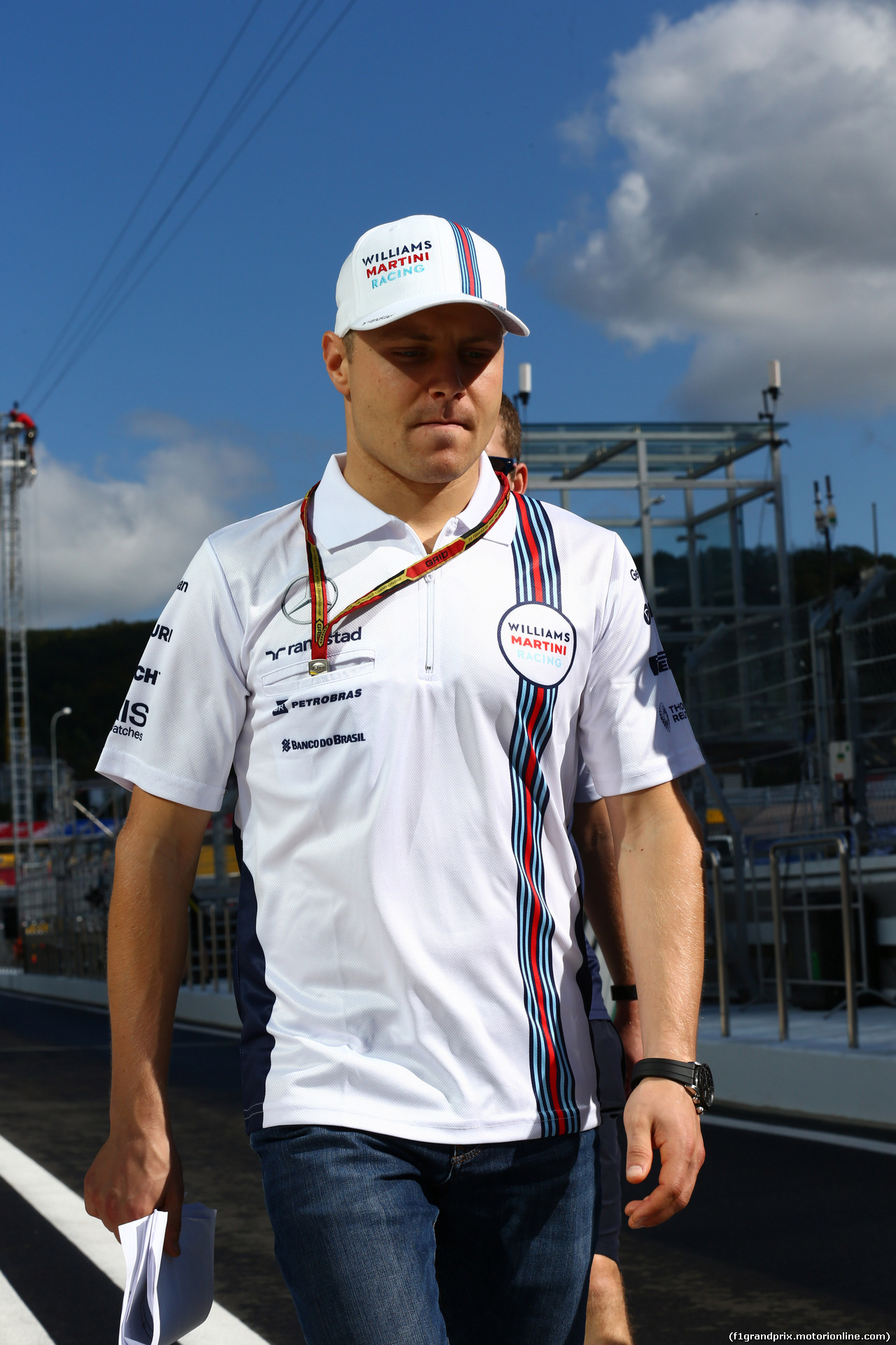 GP RUSSIA, 09.10.2014- Valtteri Bottas (FIN) Williams F1 Team FW36