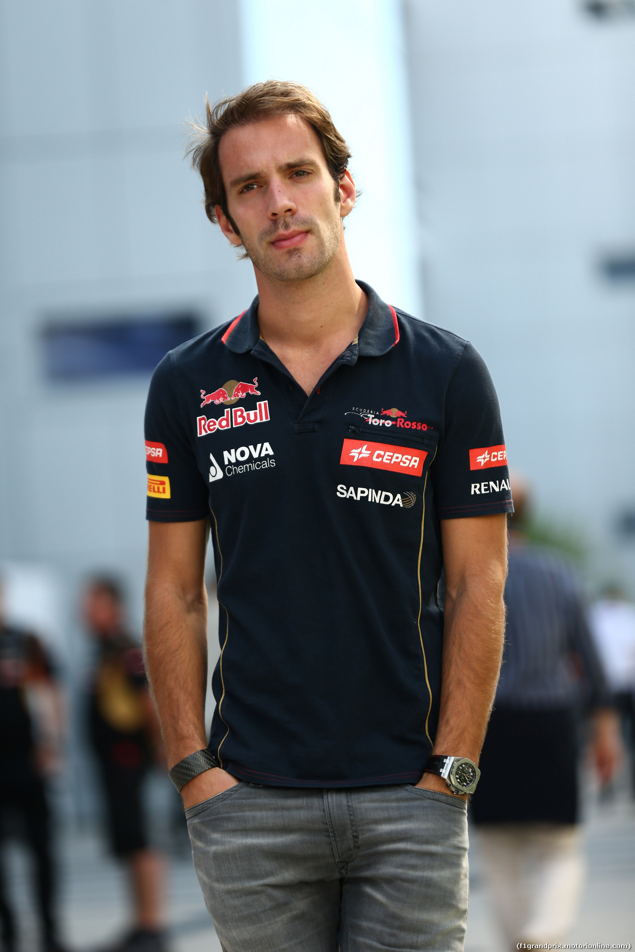 GP RUSSIA, 09.10.2014- Jean-Eric Vergne (FRA) Scuderia Toro Rosso STR9