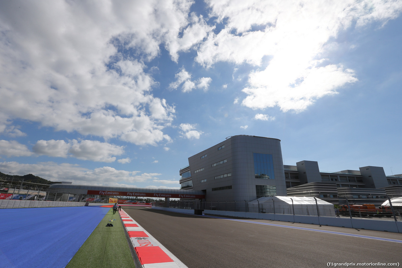 GP RUSSIA, 09.10.2014- View of Sochi Circuit