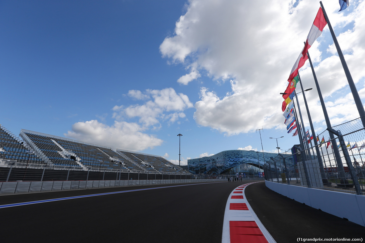 GP RUSSIA, 09.10.2014- View of Sochi Circuit