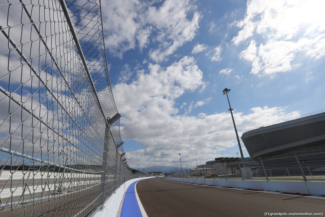 GP RUSSIA, 09.10.2014- View of Sochi Circuit