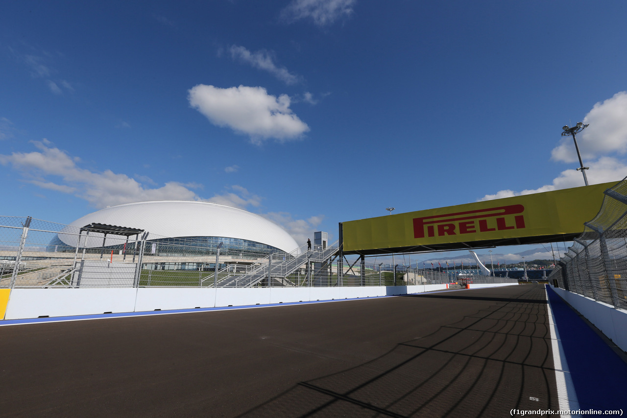 GP RUSSIA, 09.10.2014- View of Sochi Circuit