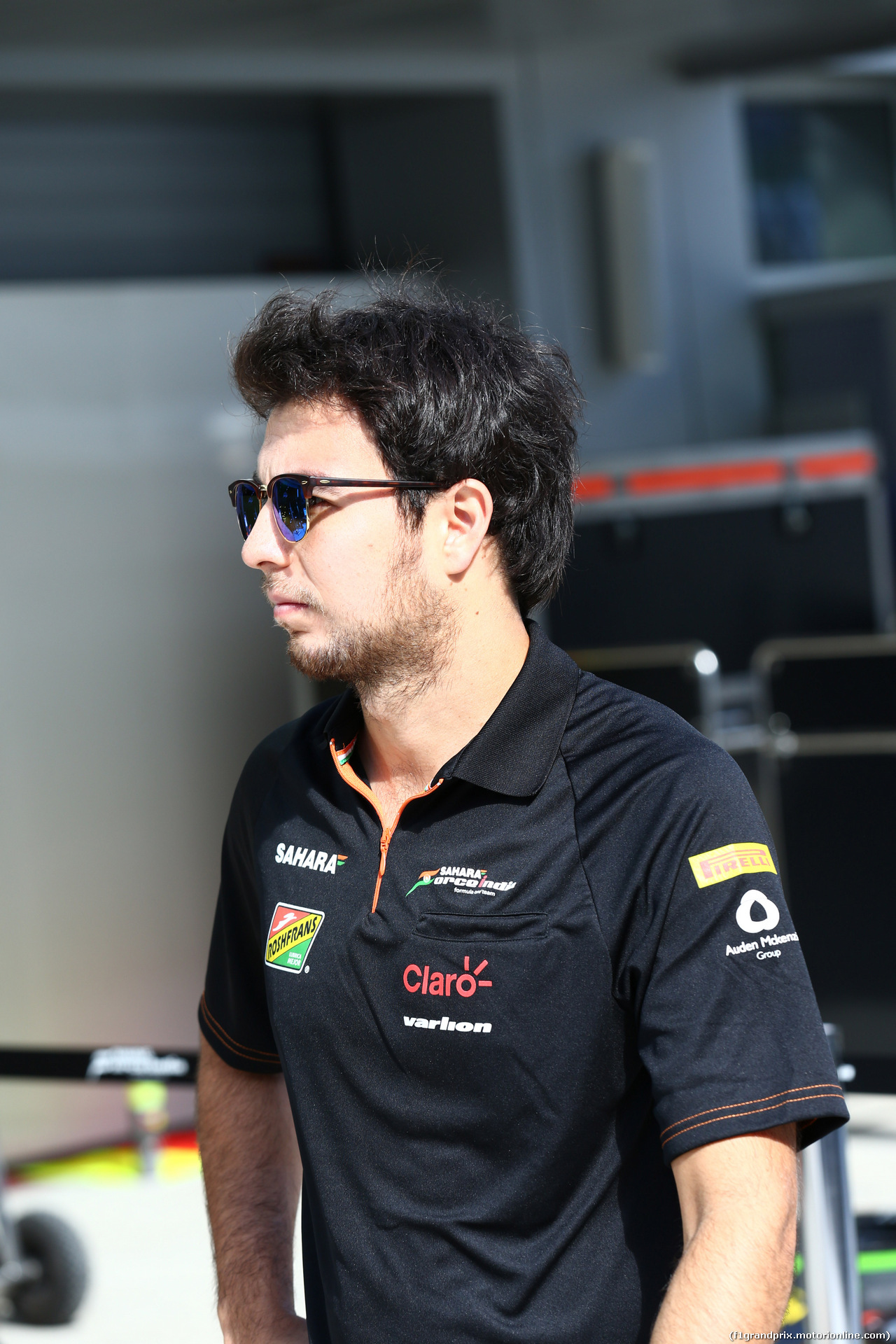 GP RUSSIA, 09.10.2014- Sergio Perez (MEX) Sahara Force India F1 Team VJM07