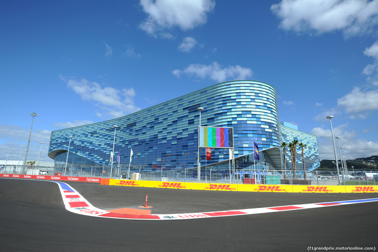 GP RUSSIA, 09.10.2014- View of Sochi Circuit