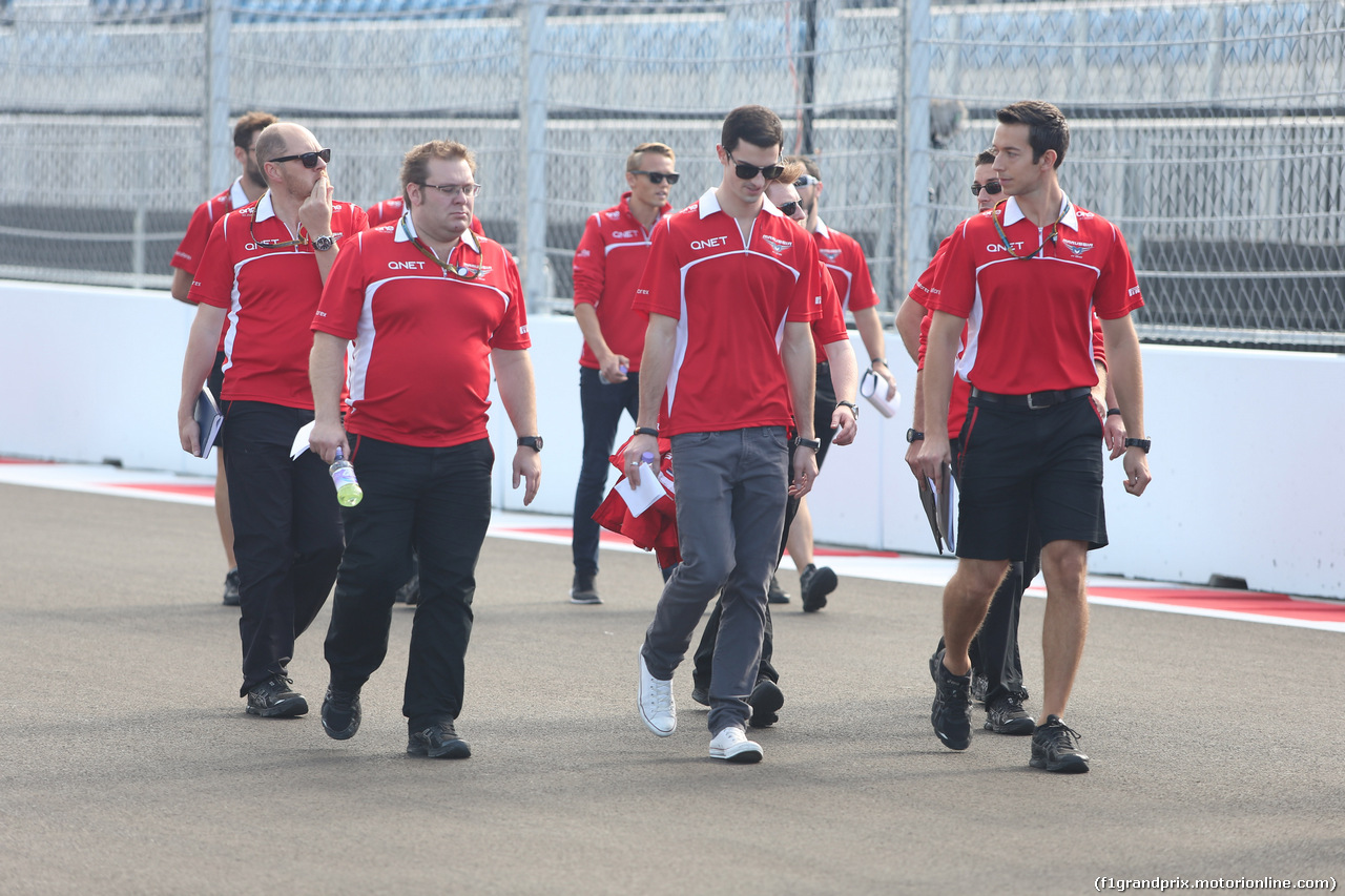GP RUSSIA, 09.10.2014- Alexandre Rossi (USA) Marussia