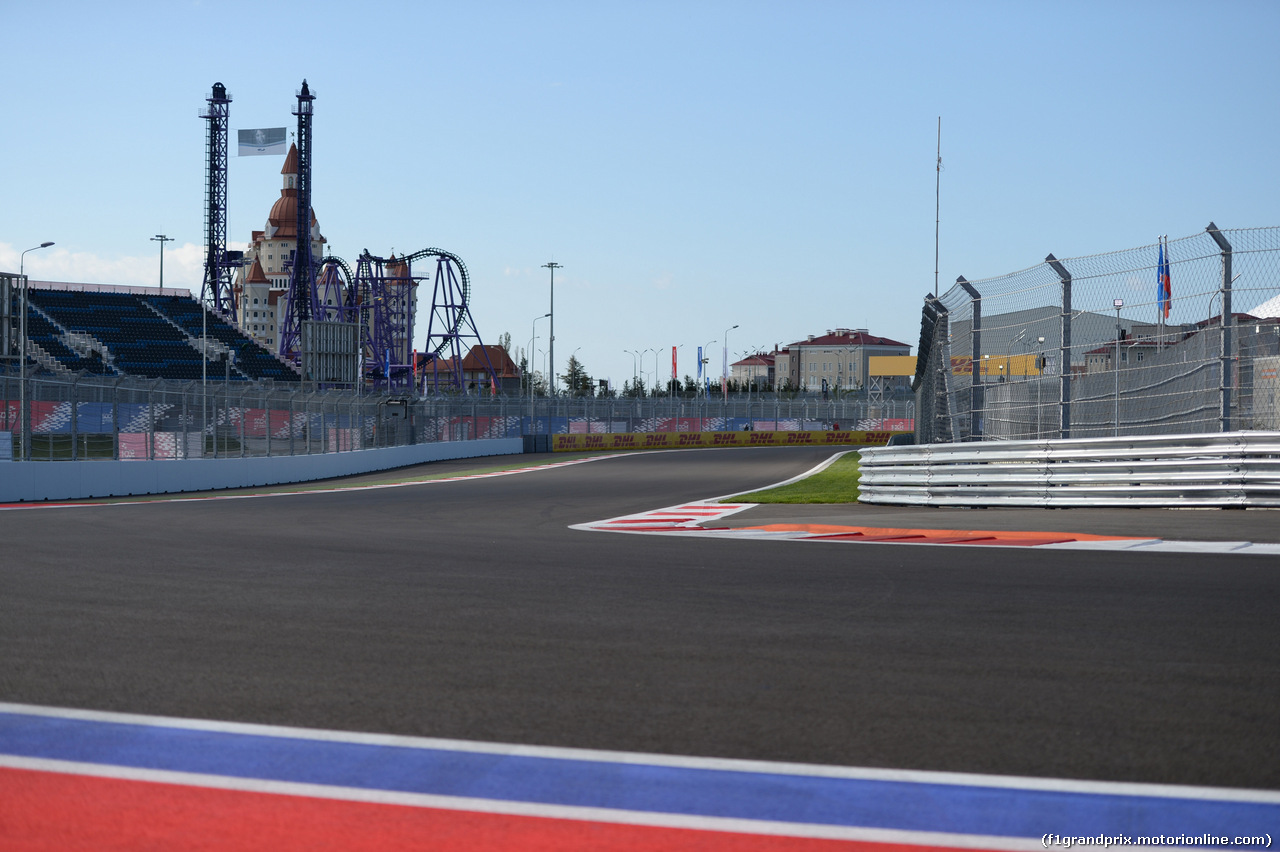 GP RUSSIA, 09.10.2014- View of Sochi Circuit