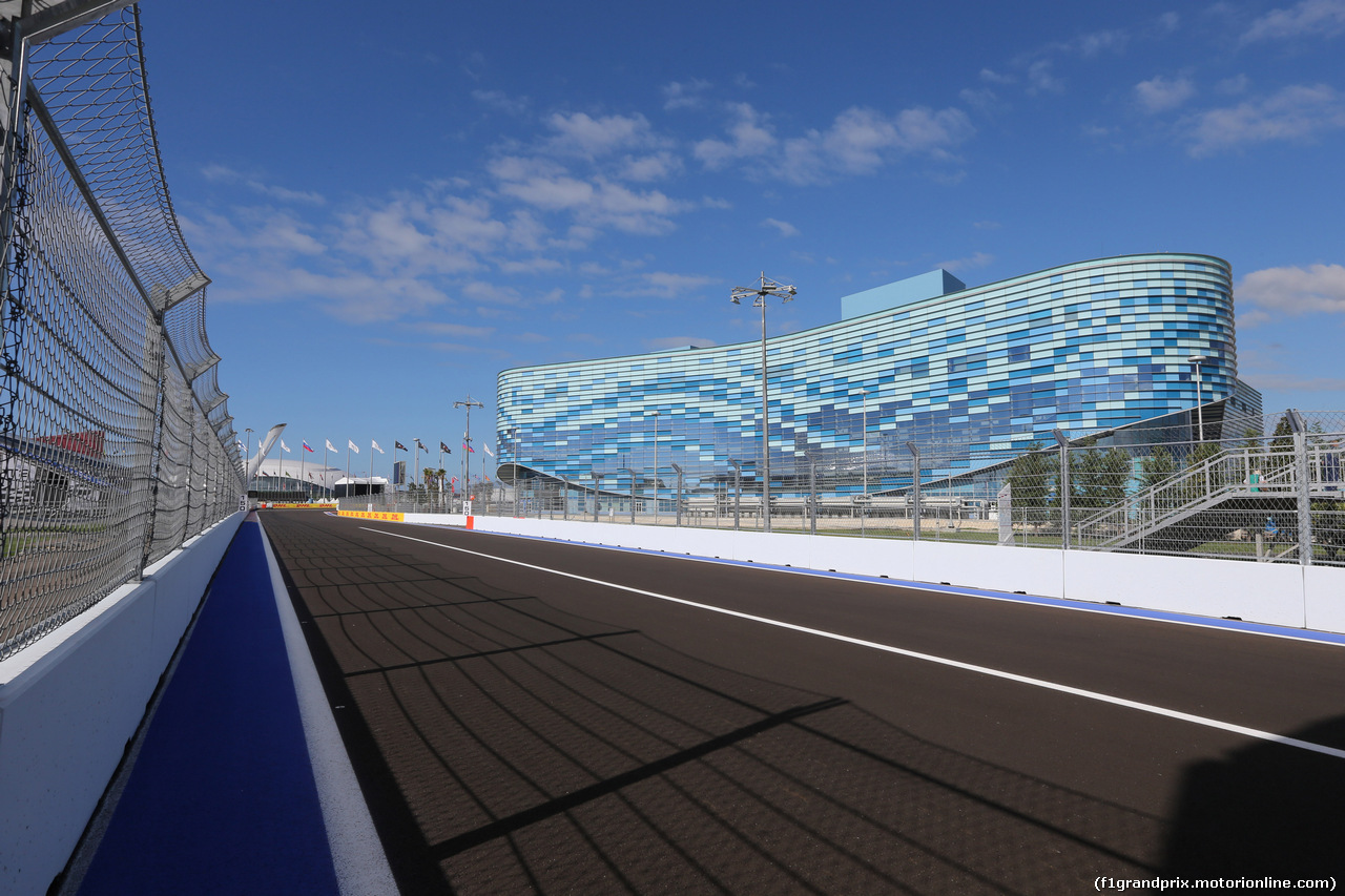 GP RUSSIA, 09.10.2014- View of Sochi Circuit