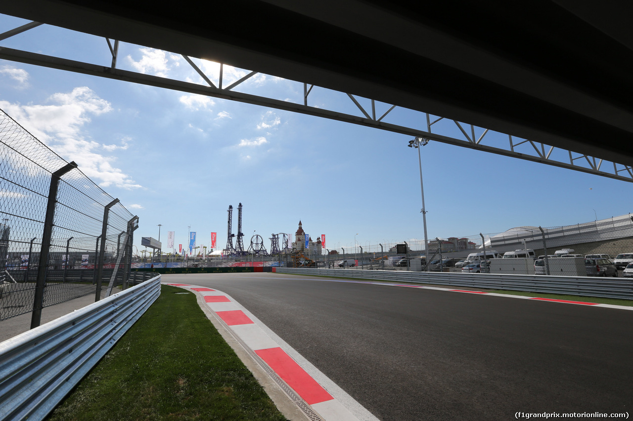 GP RUSSIA, 09.10.2014- View of Sochi Circuit