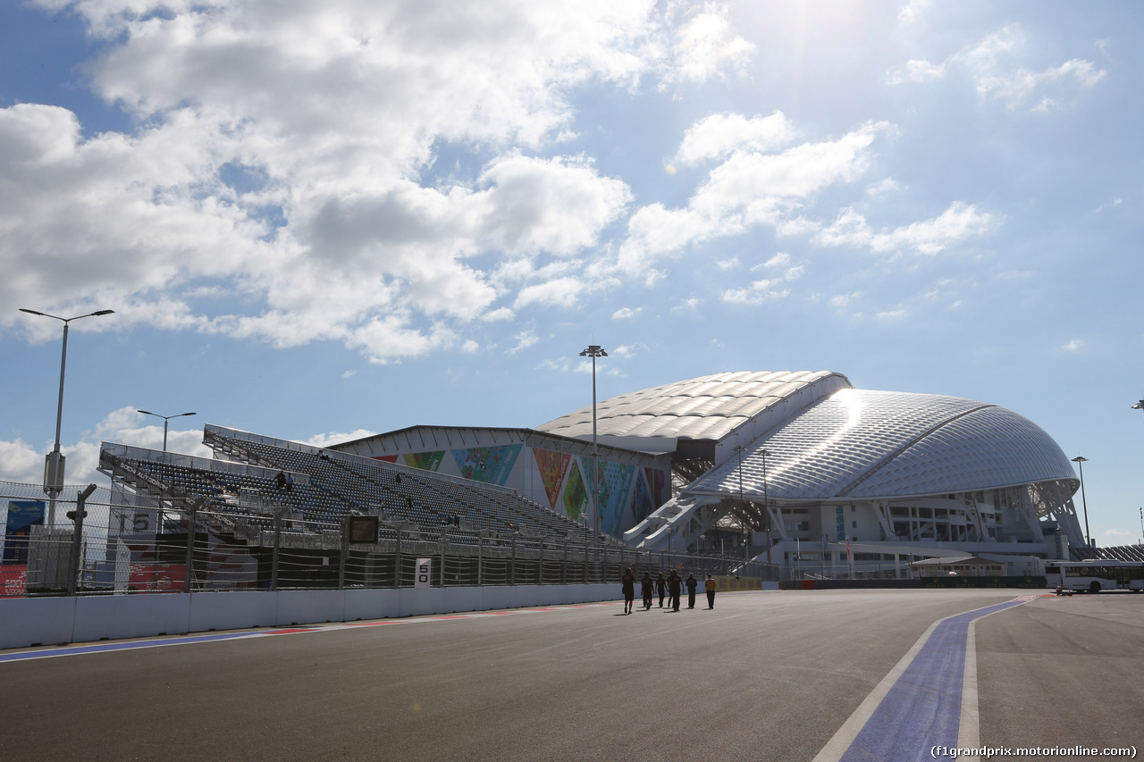 GP RUSSIA, 09.10.2014- View of Sochi Circuit