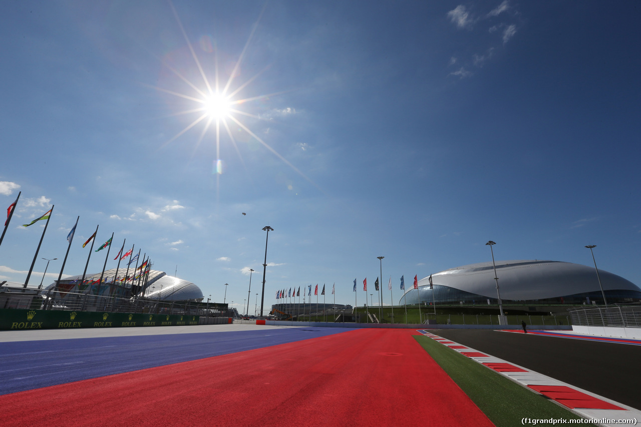 GP RUSSIA, 09.10.2014- View of Sochi Circuit