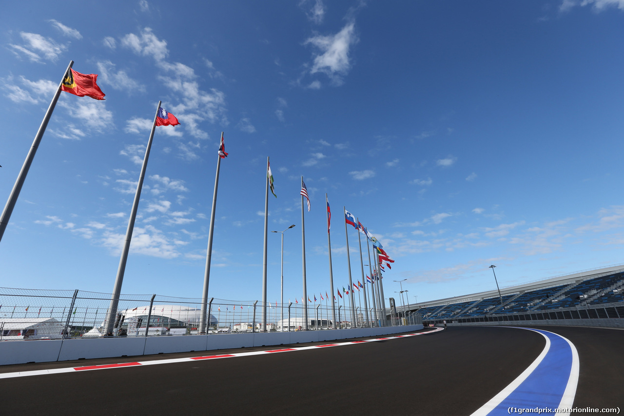 GP RUSSIA, 09.10.2014- View of Sochi Circuit